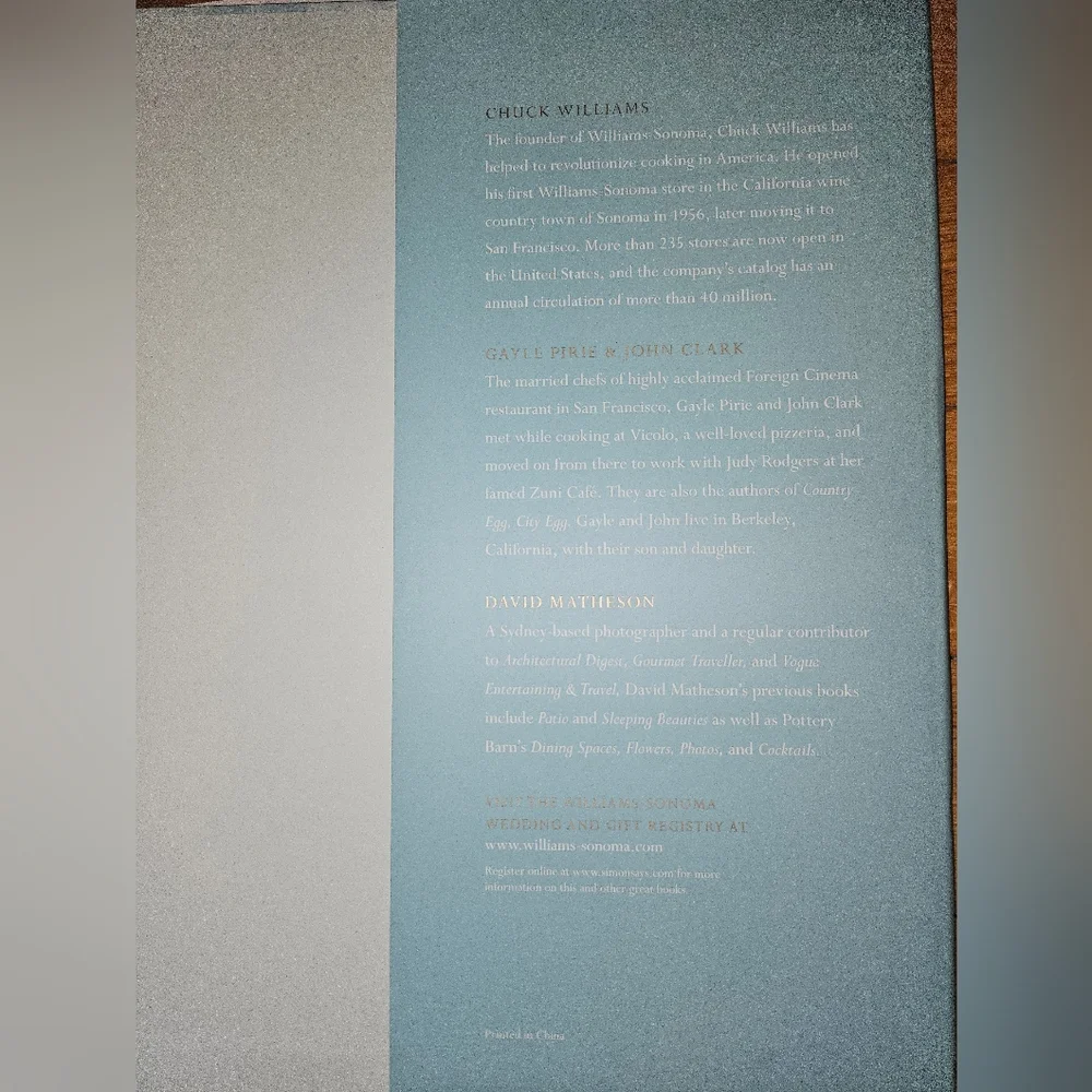 Williams Sonoma Bride & Groom Cookbook: Recipes for Cooking Together